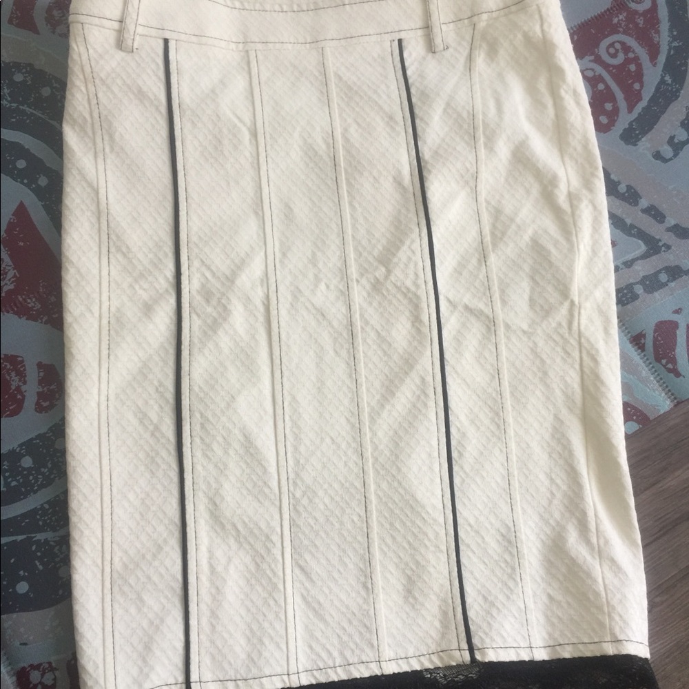 Pencil Skirt. Looks fantastic on.